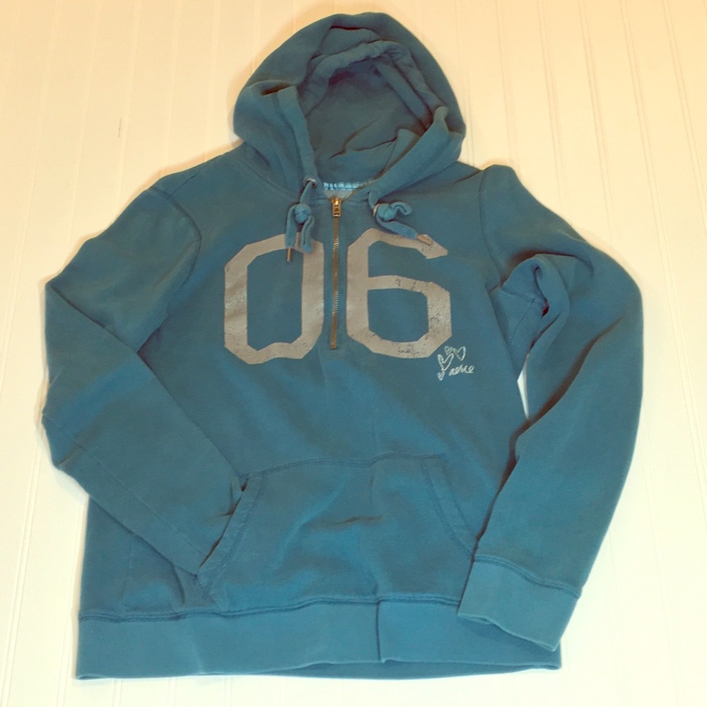 Aerie 1/4 zip hoodie size large